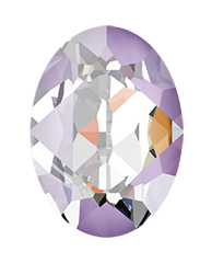 Swarovski 4120 Oval Fancy Stone 18x13mm Crystal Lavender DeLite (LacquerPro) +